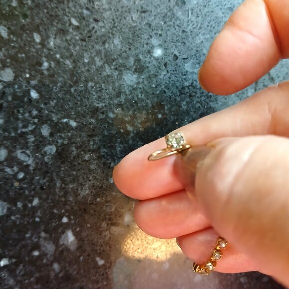 Vintage choker with crystals - Picture 6 of 8